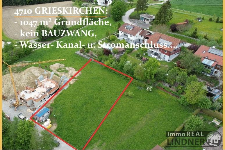  GRUNDSTÜCK 4710 Grieskirchen Immobilien-Nr.: 649